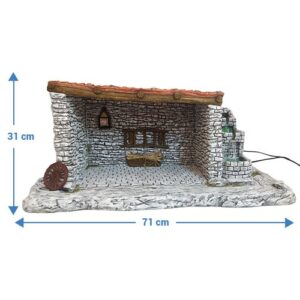 225 B ( 225 + 225 A ) Crèche grande + Fontaine
