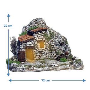 121A RUINE PUITS H22 AVEC LUMIERE