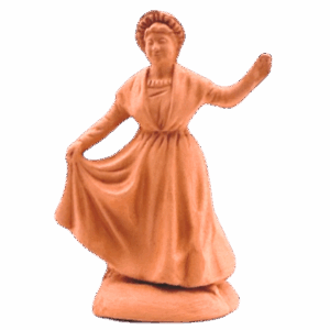 Femme farandole 1 à peindre