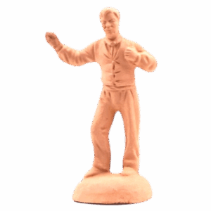 Homme farandole 4 à peindre