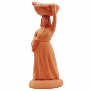 Femme au berceau à peindre