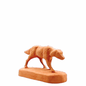 Chien d'arrêt à peindre