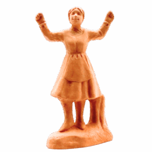 Danseuse catalane à peindre