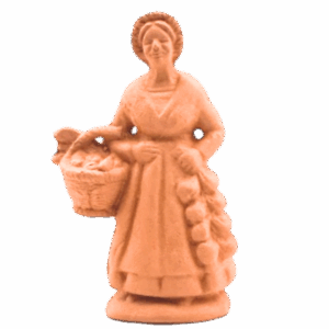 Femme a l'ail à peindre