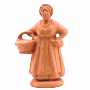 Femme a la brousse à peindre
