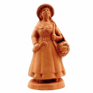 Femme serpe lavande à peindre