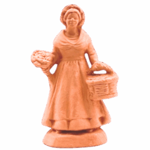 Femme fleurs à peindre