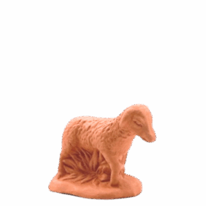 Mouton debout à peindre