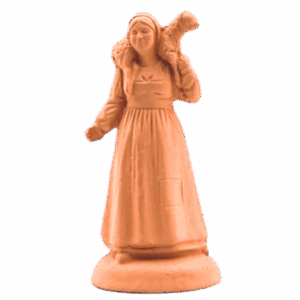 Bergère mouton à peindre