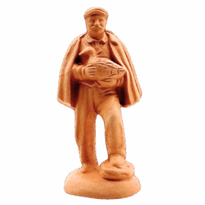Homme au canard à peindre